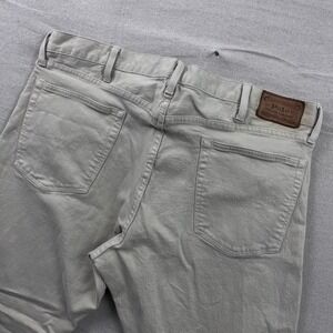 Polo Ralph Lauren Classic Fit Mens Sand Beige Stretch Denim Jeans 38x32 RN41381